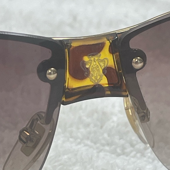 Gucci Wonens Sunglasses w Case 2803/F/S JG5 QX (gold tortoise/brown gradient) - Picture 2 of 11